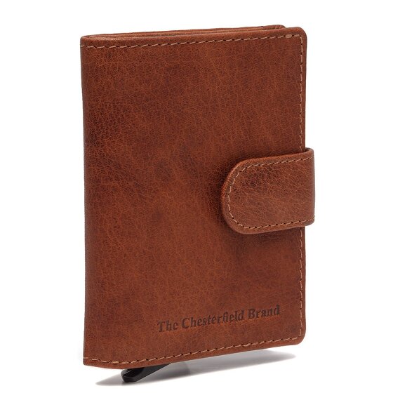 The Chesterfield Brand Prague Custodia per carta di credito Protezione RFID Pelle 7 cm