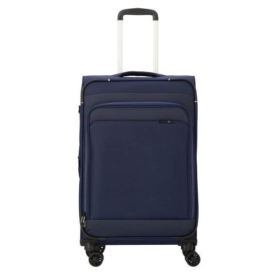 d&n Travel Line 9504 4 ruote Carrello M 67 cm con piega di espansione