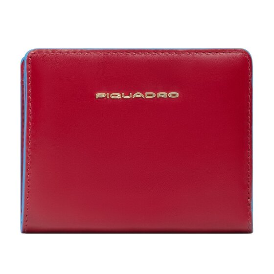 Piquadro Blue Square Portafoglio Protezione RFID Vera Pelle 11 cm