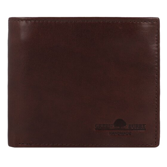 Greenburry Newport Portafoglio Protezione RFID Pelle 11 cm
