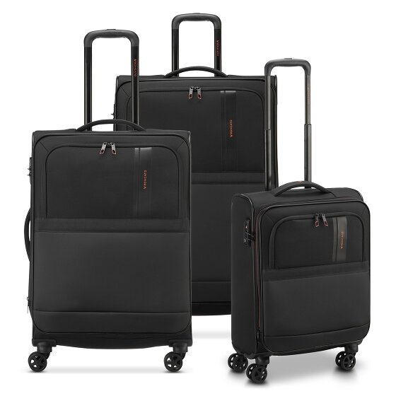 Roncato Metropolitan 4 ruote Set di valigie 3 pezzi con piega di espansione
