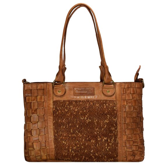 Greenland Nature Femi & Nine Borsa a tracolla in pelle 42 cm