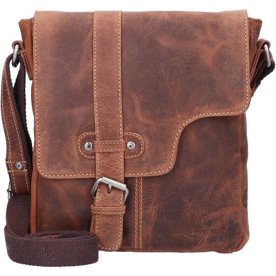 Greenburry Borsa a tracolla vintage in pelle 22 cm