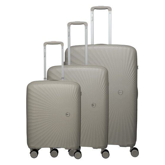 Travelite Tamaris x Travelite Voyaage 4 ruote Set di valigie 3 pezzi con piega di espansione