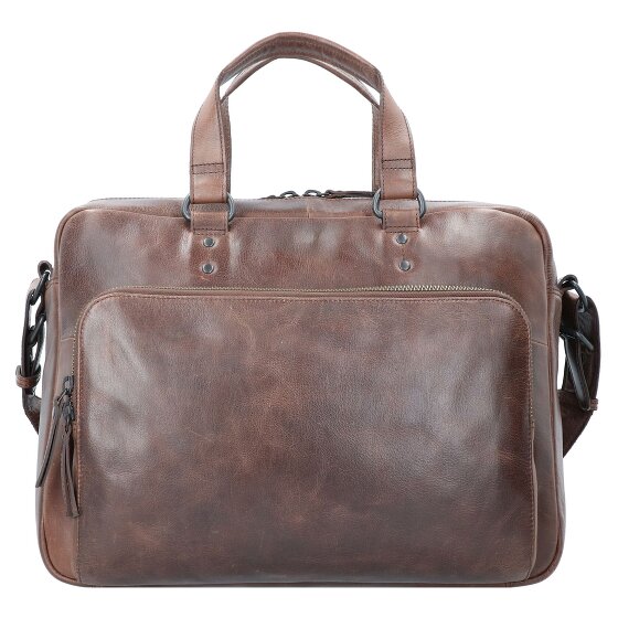 aunts & uncles Workmates Supervisor Cartella in pelle con scomparto per laptop da 41 cm