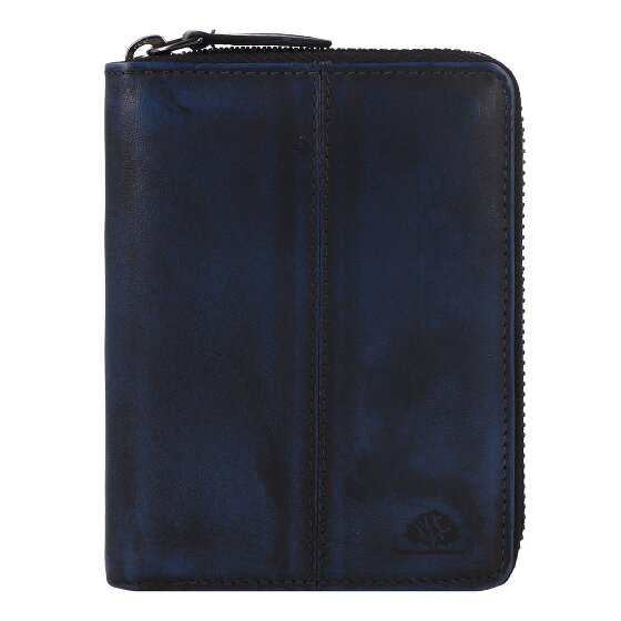 Greenburry Destressed Portafoglio Protezione RFID Pelle 13 cm