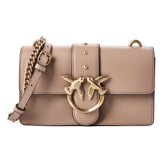 PINKO Love One Borsa a tracolla Vera Pelle 21 cm