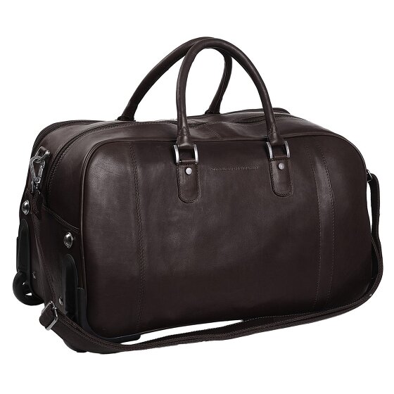 The Chesterfield Brand Wax Pull Up 2 ruote Borsa da viaggio Pelle 60 cm