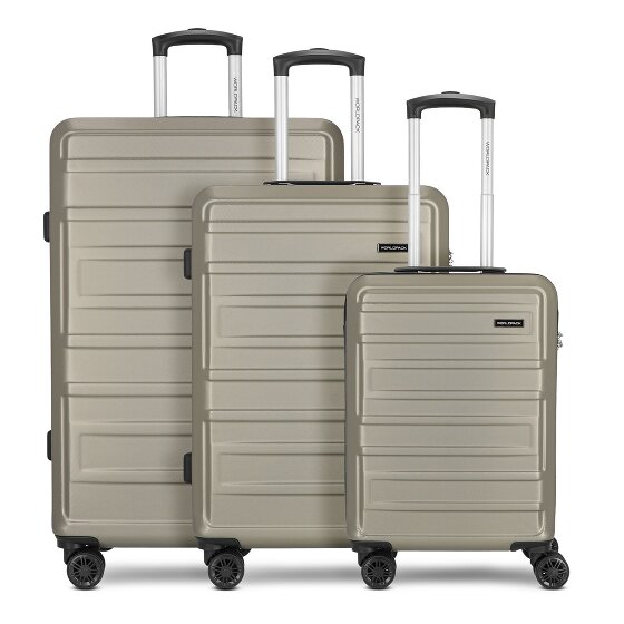 Worldpack New York 2.0 4 ruote Set di valigie 3 pezzi