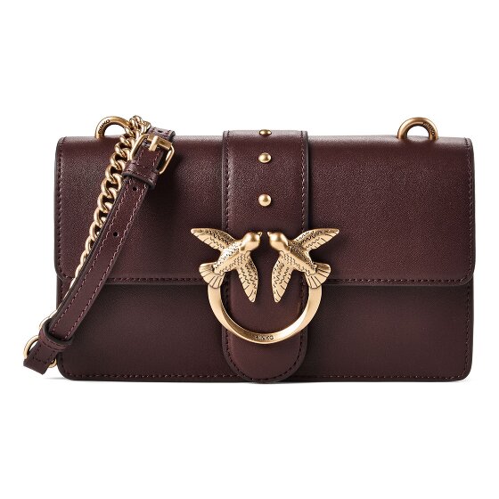 PINKO Love One Borsa a tracolla Vera Pelle 21 cm