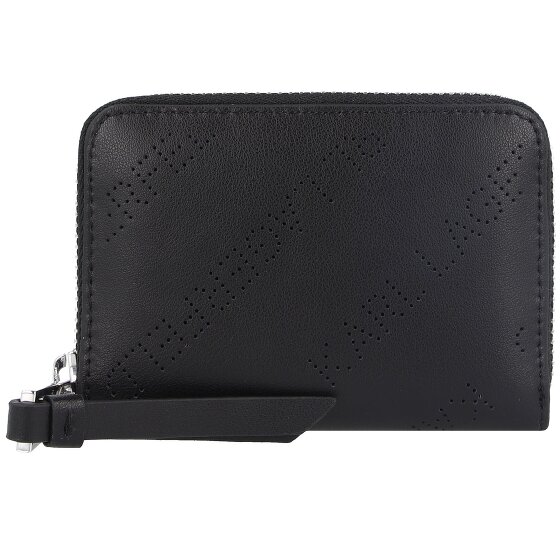 Karl Lagerfeld Portafoglio forato in pelle 10,5 cm Karl Lagerfeld Portafoglio forato in pelle 10,5 cm