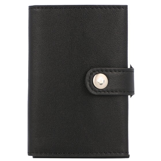 Samsonite Custodia per carte di credito Alu Fit RFID in pelle 6,5 cm