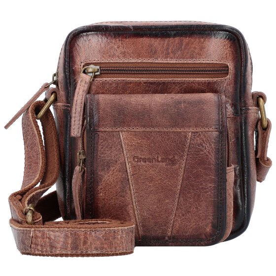 Greenland Nature Mascu & Line Borsa a tracolla Pelle 20 cm