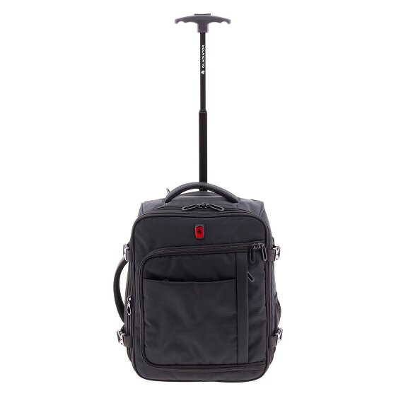 Gladiator 1400 2 ruote Zaino trolley 40 cm Scomparto per laptop con piega di espansione