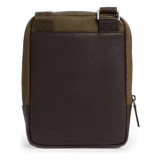 Piquadro Black Square Borsa a tracolla Vera Pelle 17 cm