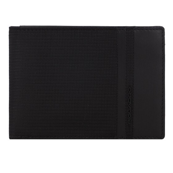 Piquadro Woody Portafoglio Protezione RFID Pelle 13 cm