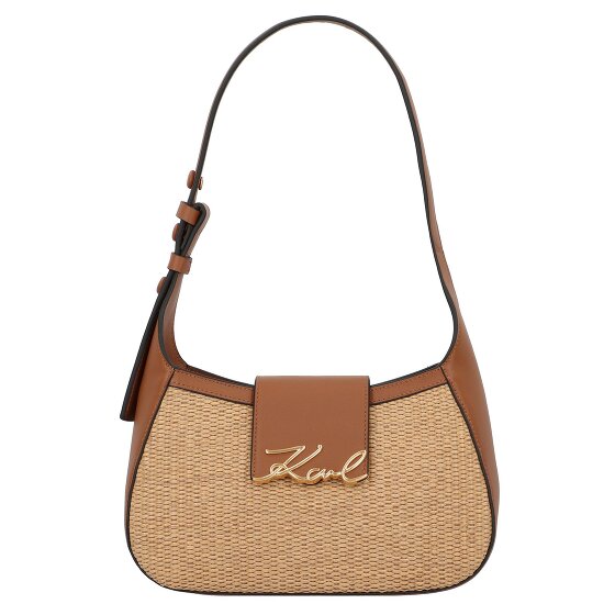 Karl Lagerfeld Signature Borsa a tracolla Pelle 25.5 cm Karl Lagerfeld Signature Borsa a tracolla Pelle 25.5 cm