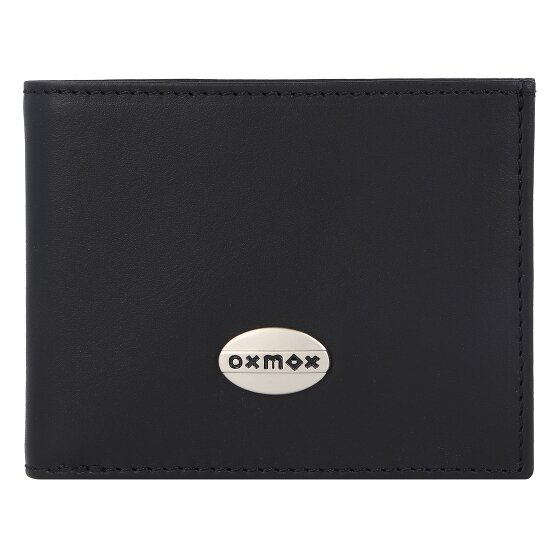 oxmox Leather Portafoglio Protezione RFID Pelle 10.5 cm