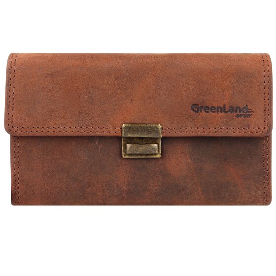 Greenland Nature Montenegro Portafoglio da cameriere RFID in pelle 16,5 cm