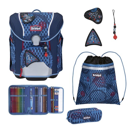Scout Micro Set di borse per la scuola 7 pezzi Scout Micro Set di borse per la scuola 7 pezzi