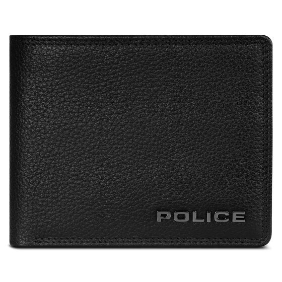 Police Portafoglio RFID in pelle 12 cm pieghevole Police Portafoglio RFID in pelle 12 cm pieghevole