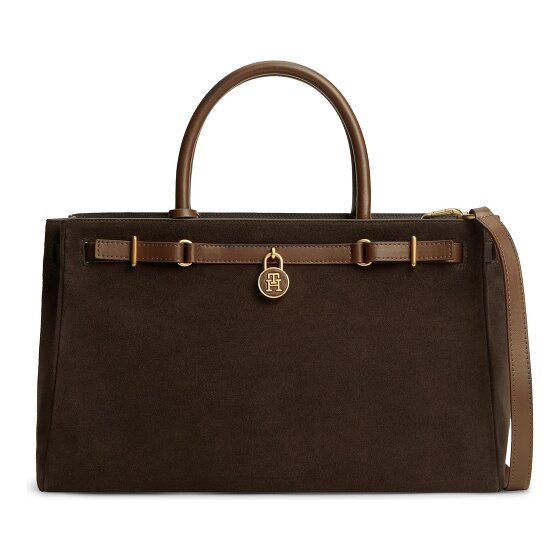 Tommy Hilfiger American Icon Borsetta Vera Pelle 39 cm