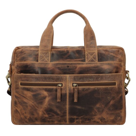 Greenburry Vintage Valigetta Pelle 38 cm Scomparto per laptop