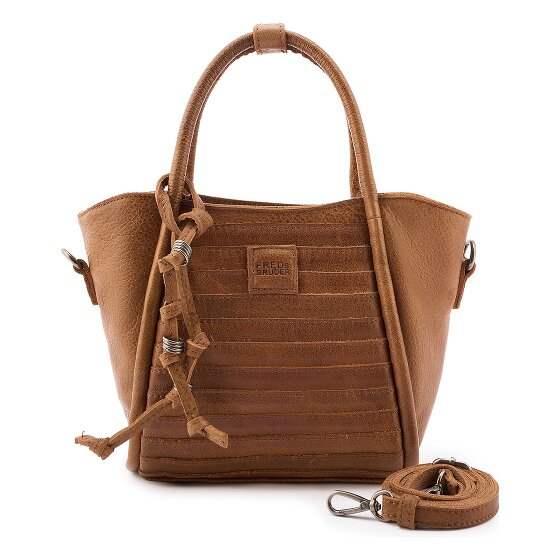 FredsBruder Layer Mini Borsa Borsa a tracolla Vera Pelle 17 cm