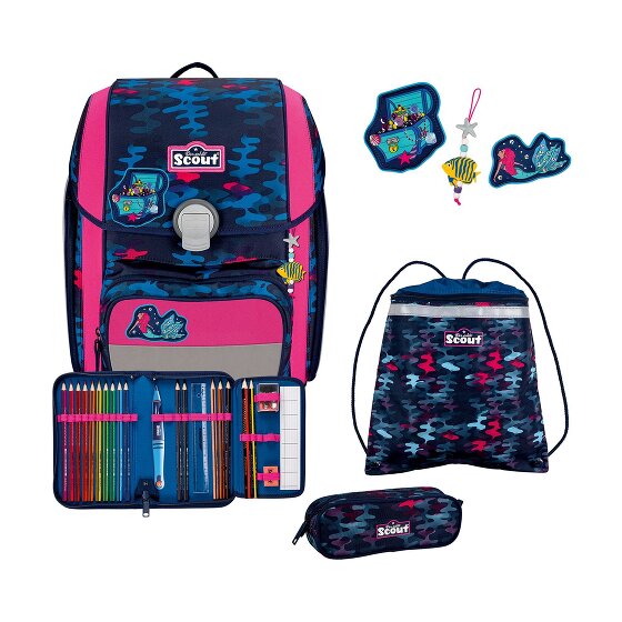Scout Genius Set di borse per la scuola 4 pezzi