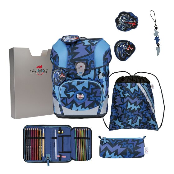 DerDieDas ErgoFlex Tiny Set di borse per la scuola 6 pezzi