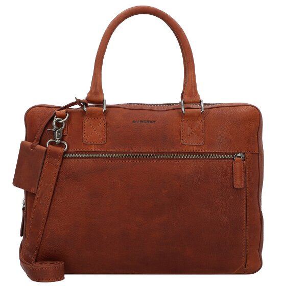 Burkely Antique Avery Cartella in pelle 38 cm Scomparto per computer portatile