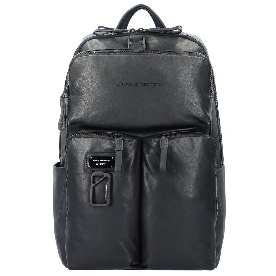 Piquadro Harper Zaino in pelle 48 cm Scomparto per computer portatile