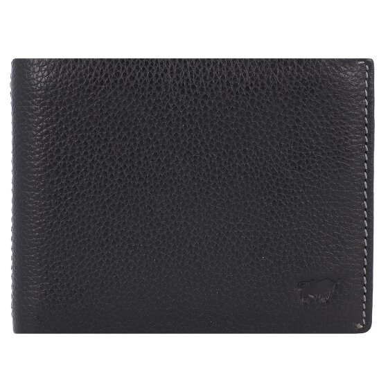 Braun Büffel Portafoglio Prato RFID in pelle 12 cm
