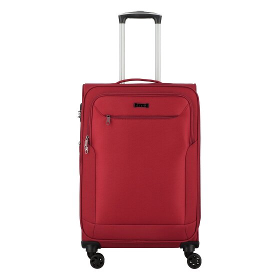 d&n Travel Line 6864 Valigia 4 ruote 66 cm Travel Line 6864 Carrello a 4 ruote da 66 cm