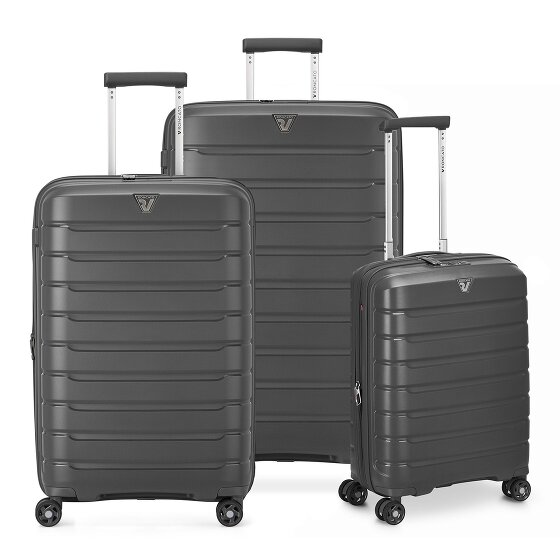 Roncato B-Flying Move 4 ruote Set di valigie 3 pezzi con piega di espansione
