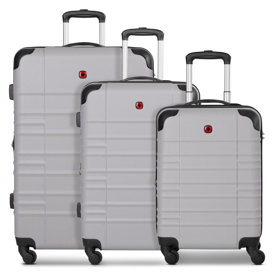 Wenger Amplar Evo 4 ruote Set di valigie 3 pezzi con piega di espansione
