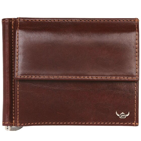Golden Head Portafoglio Colorado RFID in pelle 11 cm con fermasoldi