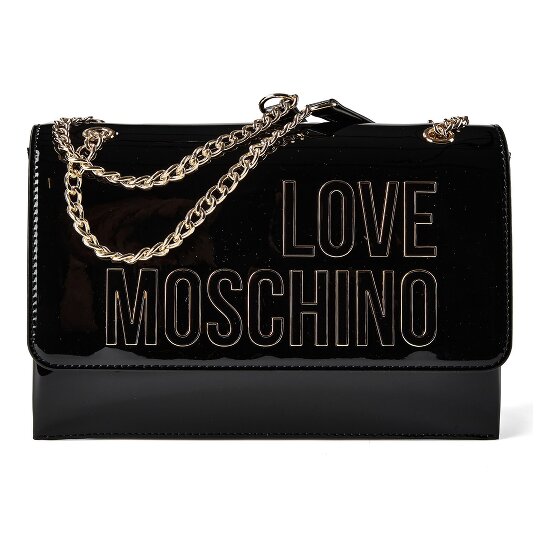 Love Moschino Enameled Logo Borsa a tracolla 25 cm