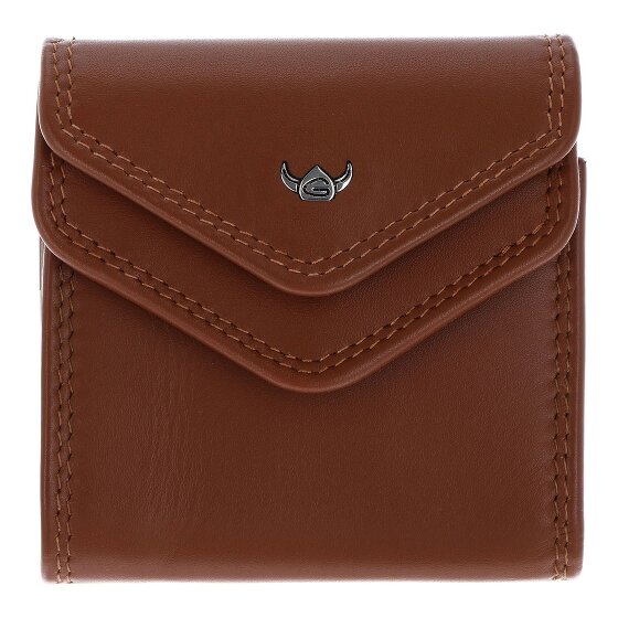 Golden Head Polo Portafoglio Vera Pelle 8 cm