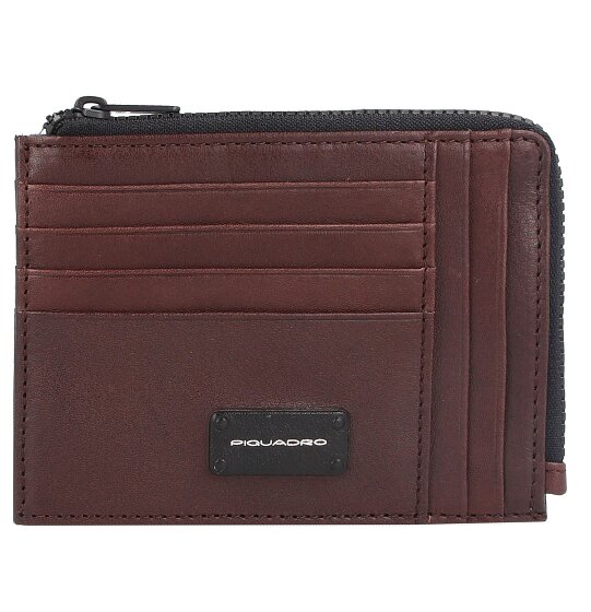 Piquadro Harper Custodia per carte di credito in pelle 13 cm