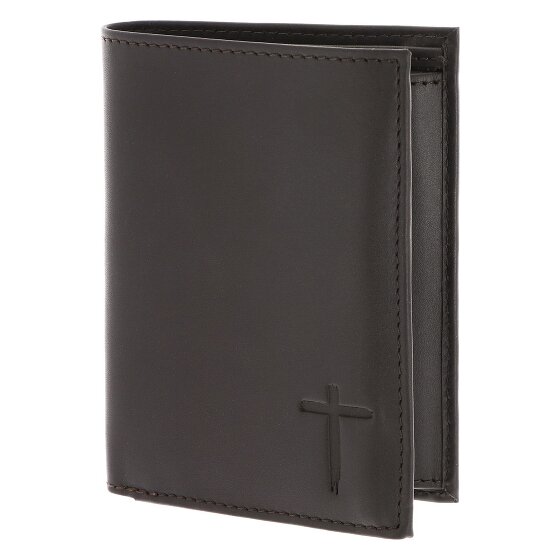 oxmox Leather Portafoglio Protezione RFID Vera Pelle 10 cm