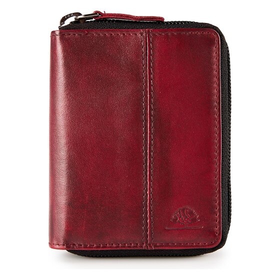 Greenburry Destressed Portafoglio Protezione RFID Pelle 10.5 cm