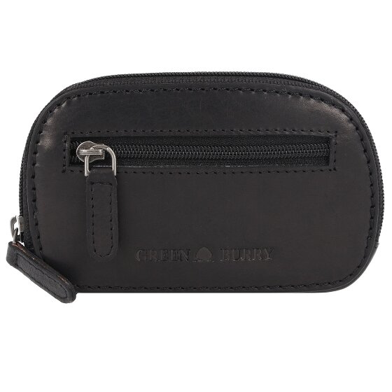 Greenburry Pure Black Portafoglio chiave Pelle 12 cm