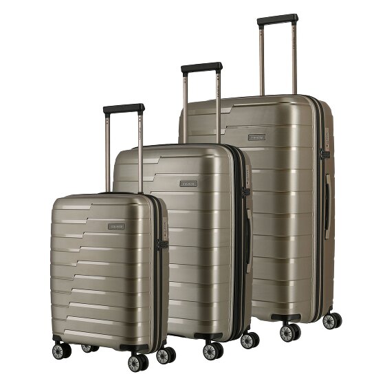 Travelite Set di valigie a 4 ruote Air Base 3 pezzi.