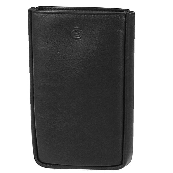 Esquire Portachiavi con logo in pelle 8 cm