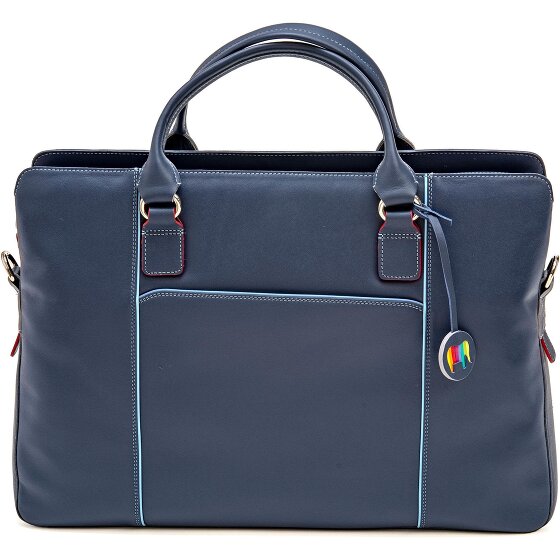 Mywalit Cartella in pelle con scomparto per laptop da 40 cm