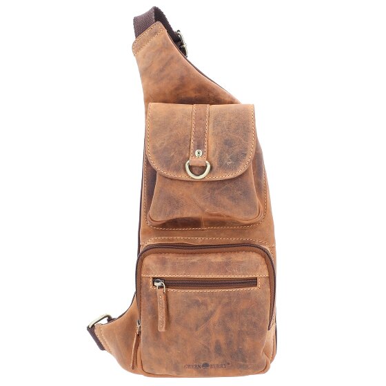 Greenburry Borsa a tracolla vintage in pelle 26 cm