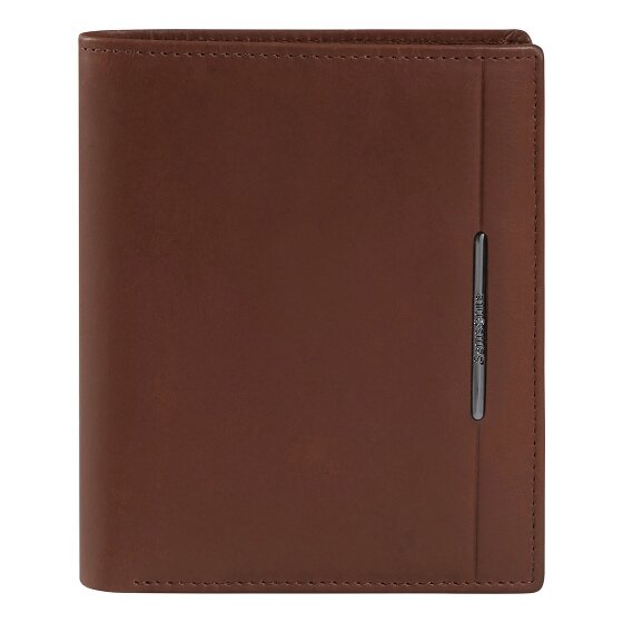 Samsonite Eluxe Veg Portafoglio Protezione RFID Vera Pelle 13 cm