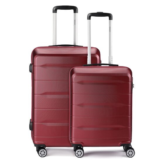 Benzi 5583 4 ruote Set di valigie 2 pezzi