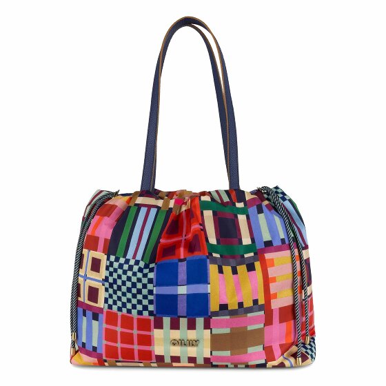 Oilily Tartan Tape Skar Borsa shopper 36 cm
